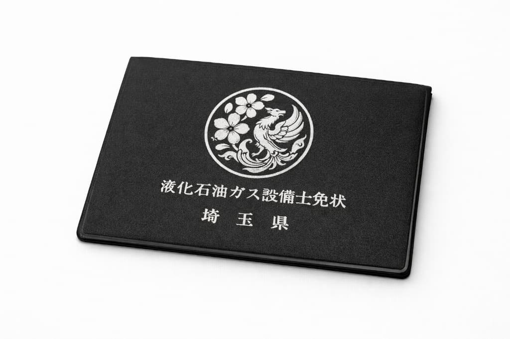 液化石油ガス設備士資格証