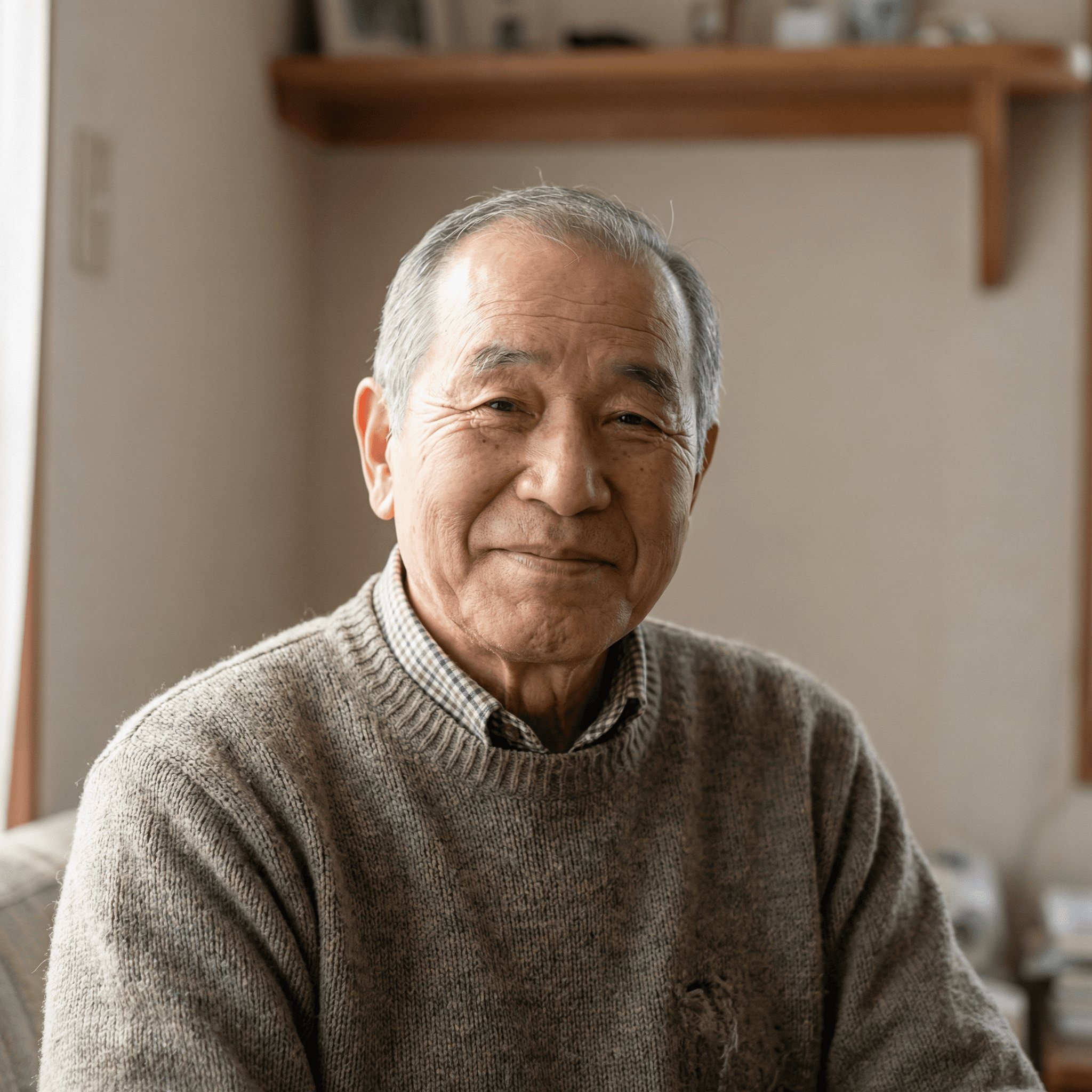 お客様の声：高齢男性